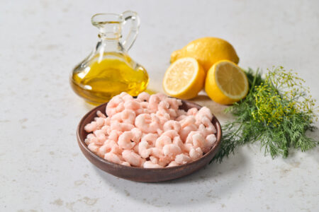 Cooked Salad Shrimp