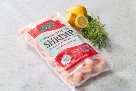 16-20 ct. shrimp cooked