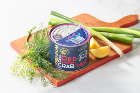 Crabmeat can