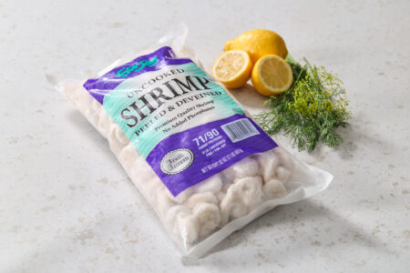 70–90 Count Peeled & Deveined Tail-Off Shrimp