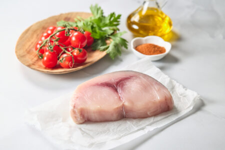 Swordfish fillets